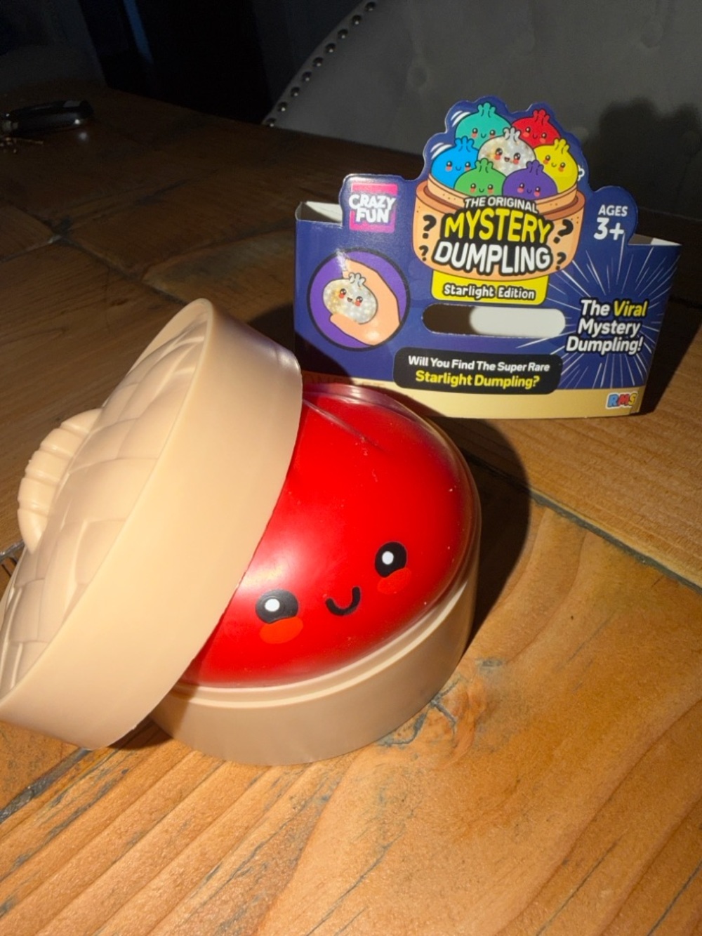 Mystery Dumpling Starlight Edition Kids Toy - Red Dumpling
